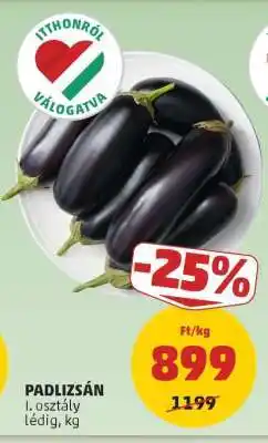 PENNY Padlizsán ajánlat