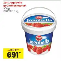 Spar ZOTT Jogobella gyümölcsjoghurt ajánlat