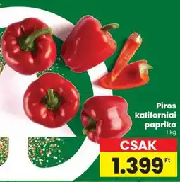 Spar Piros Kaliforniai Paprika ajánlat