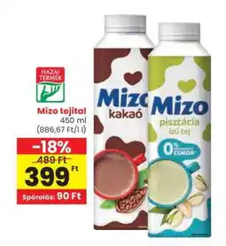 Spar MIZO Tejital ajánlat