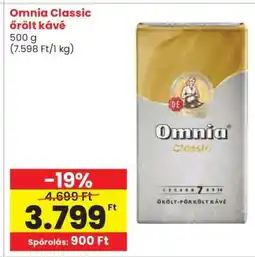 Spar Omnia Classic őrölt kávé ajánlat