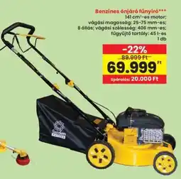 Interspar Benzines önjáró fűnyíró ajánlat