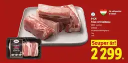 Lidl PICK Friss sertésoldalas ajánlat