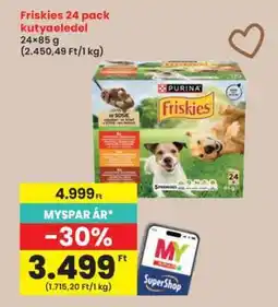 Interspar Friskies 24 pack kutyaeledel ajánlat