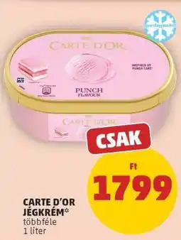 PENNY CARTE D'OR Jégkrém ajánlat