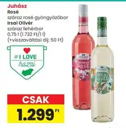 Spar Juhász Rosé és Irsai Olivér ajánlat