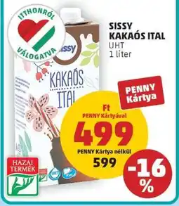 PENNY Sissy Kakaós Ital ajánlat