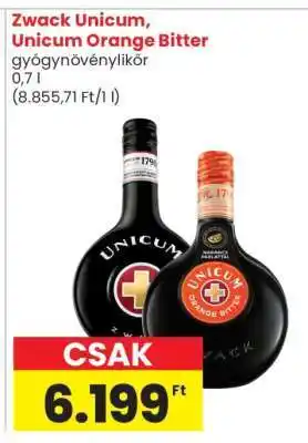 Zwack Unicum, Unicum Orange Bitter