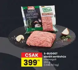 Spar S-BUDGET darált sertéshús ajánlat