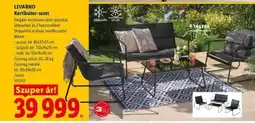 Lidl LIVARNO Kertibútor-szett ajánlat