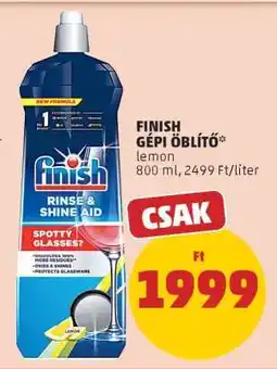 PENNY Finish Gépi Öblítő ajánlat