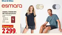 Lidl ESMARA / ESMARA MEN ajánlat