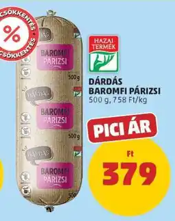 PENNY Dárdás Baromfi Párizsi ajánlat