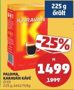 PENNY Paloma, Karaván Kávé ajánlat