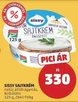 PENNY Sissy Sajtkrém ajánlat