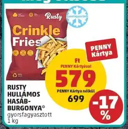 PENNY RUSTY HULLÁMOS HASÁBBURGONYA ajánlat