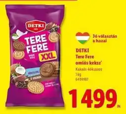 Lidl DETKI Tere Fere omlós keksz ajánlat
