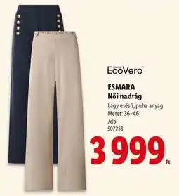 Lidl esmara Női nadrág ajánlat