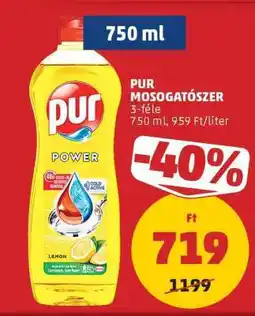 PENNY PUR Mosogatószer ajánlat