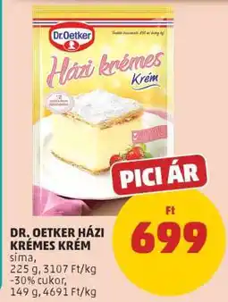 PENNY Dr. Oetker Házi Krémes Krém ajánlat