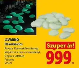 Lidl LIVARNO Dekorkavics ajánlat