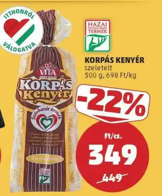 PENNY Korpás Kenyér ajánlat