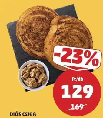 PENNY Diós Csiga ajánlat