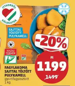 PENNY Fagylakoma Sajttal Töltött Pulykamell ajánlat