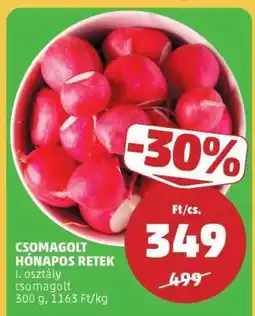 PENNY Csomagolt hónapos retek ajánlat