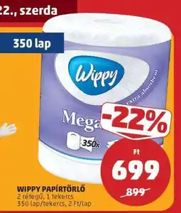 PENNY Wippy Papírtörlő ajánlat
