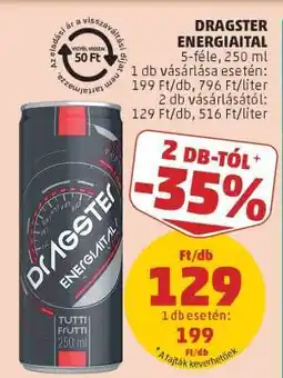 PENNY Dragster Energiaital ajánlat