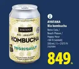 Lidl Ayatana Bio Kombucha ajánlat