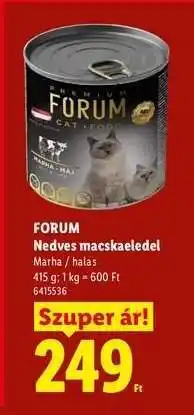Lidl FORUM ajánlat