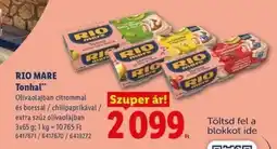 Lidl RIO MARE TONHAL ajánlat