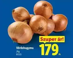 Lidl Vöröshagyma ajánlat