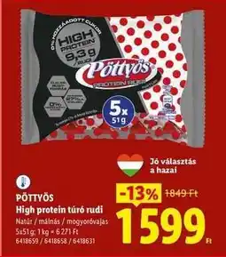 Lidl Pöttyös ajánlat