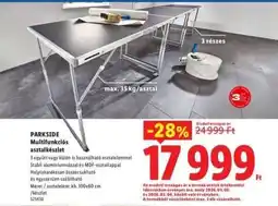 Lidl PARKSIDE Multifunkciós asztalkészlet ajánlat