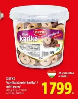 Lidl DETKI ajánlat