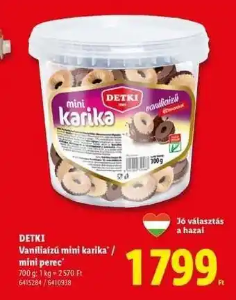 Lidl DETKI ajánlat