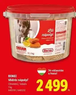 Lidl BENEI Vödrös nápolyi ajánlat