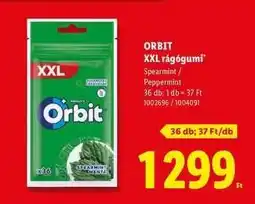 Lidl ORBIT XXL rágógumi ajánlat