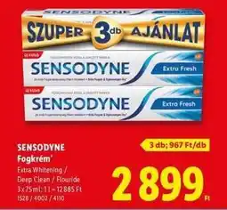 Lidl SENSODYNE Fogkrém ajánlat