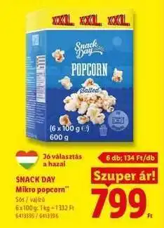 Lidl SNACK DAY ajánlat