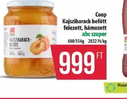 Coop Coop Kajszibarack befőtt ajánlat