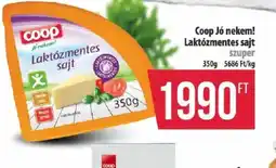 Coop Coop Laktzmentes sajt ajánlat