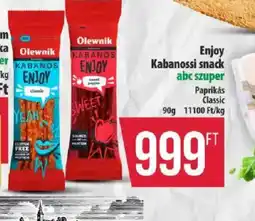Coop Olewnik Kabanos snack ajánlat