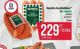 Coop Kométa lecskolbász ajánlat