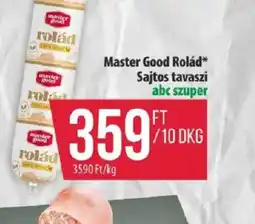 Coop Master Good Rolád Sajtos tavaszi ajánlat