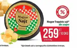 Coop Magyar Trappista sajt ajánlat