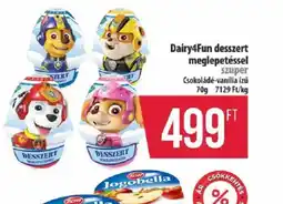 Coop Dairy4Fun desszert meglepetéssel ajánlat